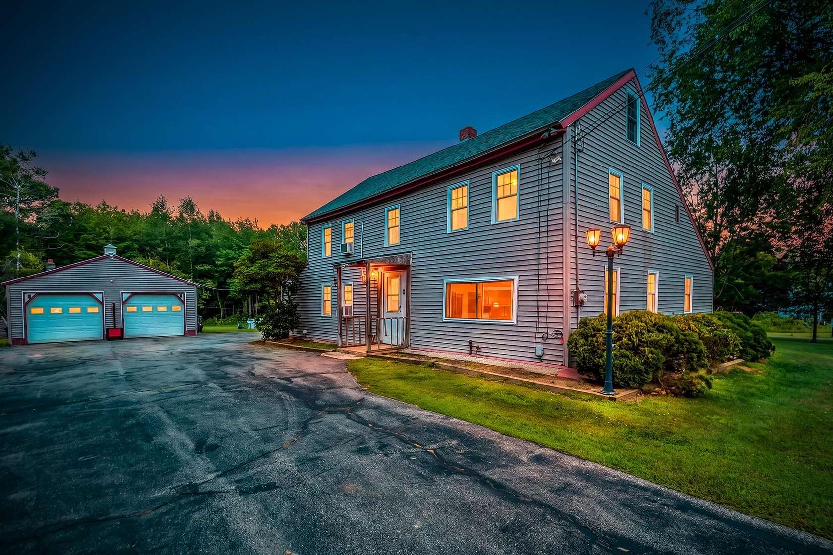 26 Acres of Recreational Land with Home for Sale in Berwick, Maine