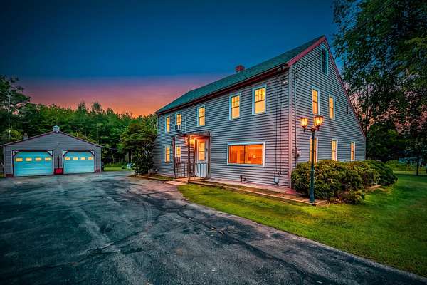 26 Acres of Recreational Land with Home for Sale in Berwick, Maine