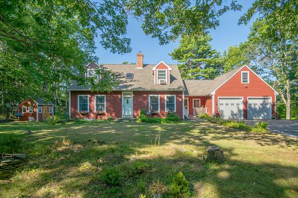 5.3 Acres of Land with Home for Sale in Georgetown, Maine