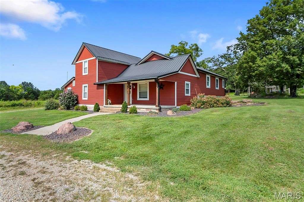 7.12 Acres of Land with Home for Sale in Bismarck, Missouri