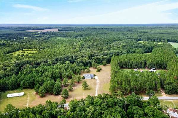 12.4 Acres of Land with Home for Sale in Clyo, Georgia