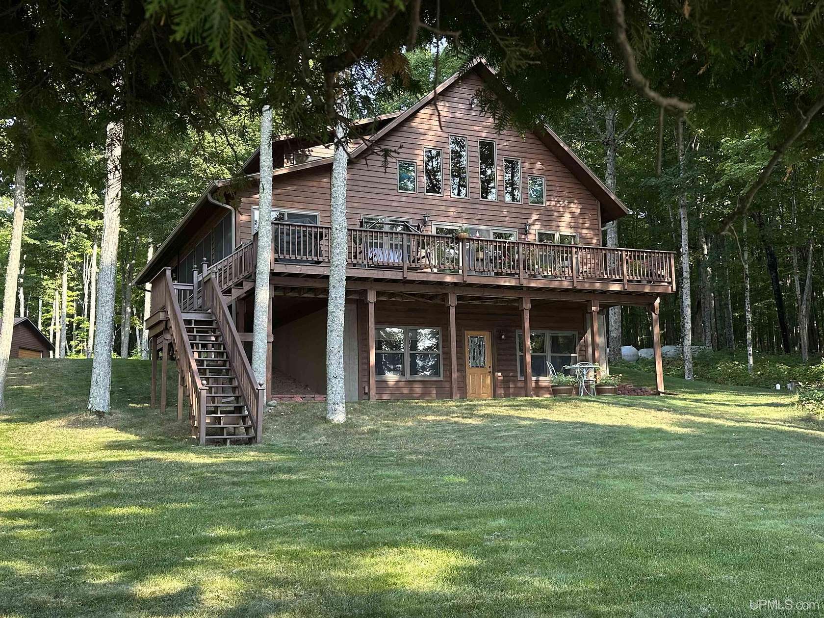 6.24 Acres of Land with Home for Sale in Marenisco, Michigan