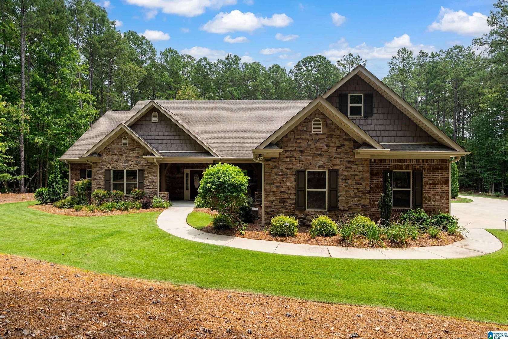 4.8 Acres of Land with Home for Sale in Chelsea, Alabama
