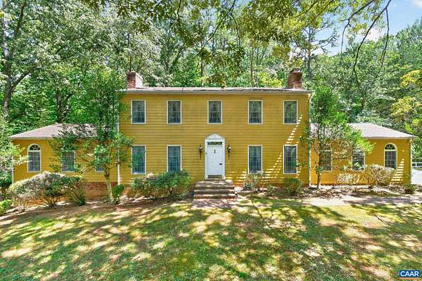 5.8 Acres of Land with Home for Sale in Charlottesville, Virginia