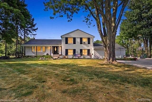 3 Acres of Land with Home for Sale in Lyon Township, Michigan
