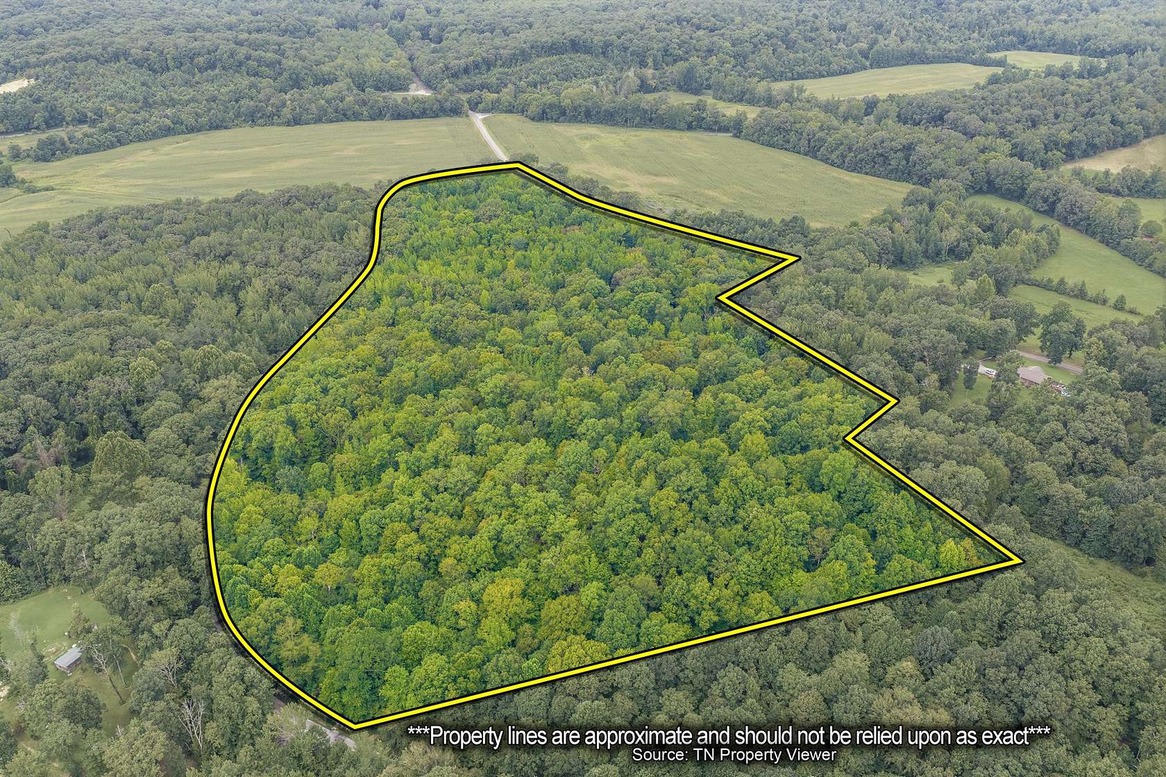 20.3 Acres of Recreational & Residential Land for Sale in Camden, Tennessee
