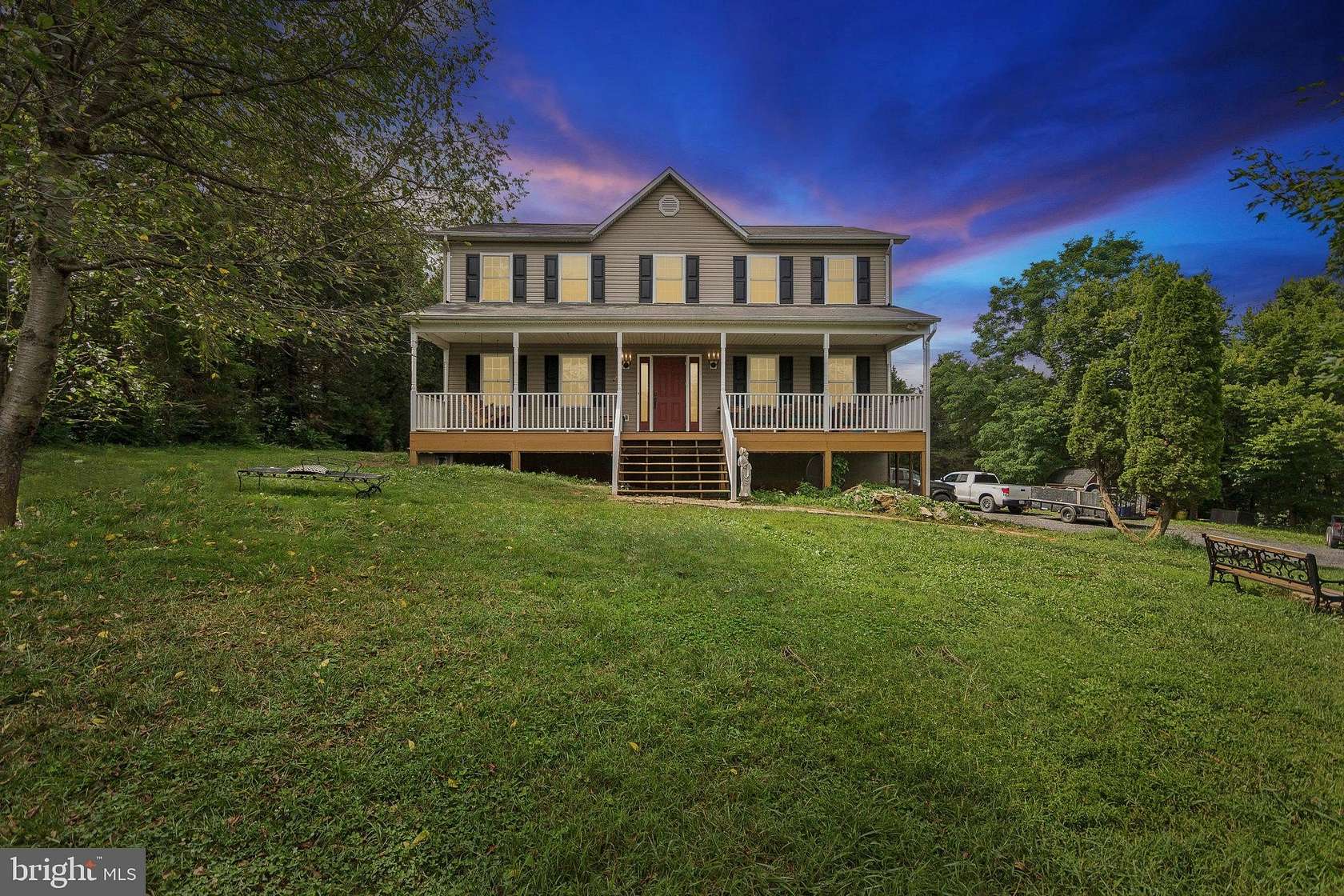 5 Acres of Land with Home for Sale in Front Royal, Virginia