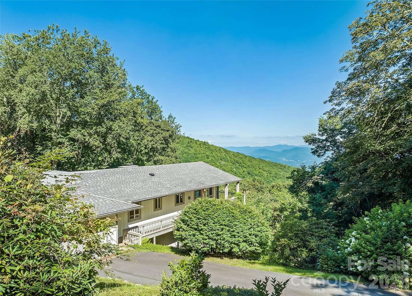 2.1 Acres of Land with Home for Sale in Maggie Valley, North Carolina