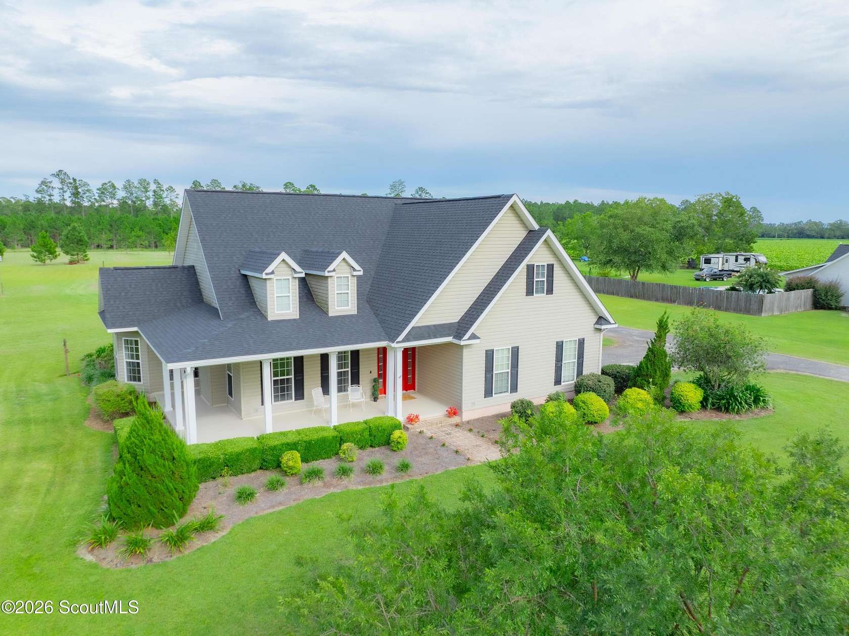 4 Acres of Land with Home for Sale in Blackshear, Georgia