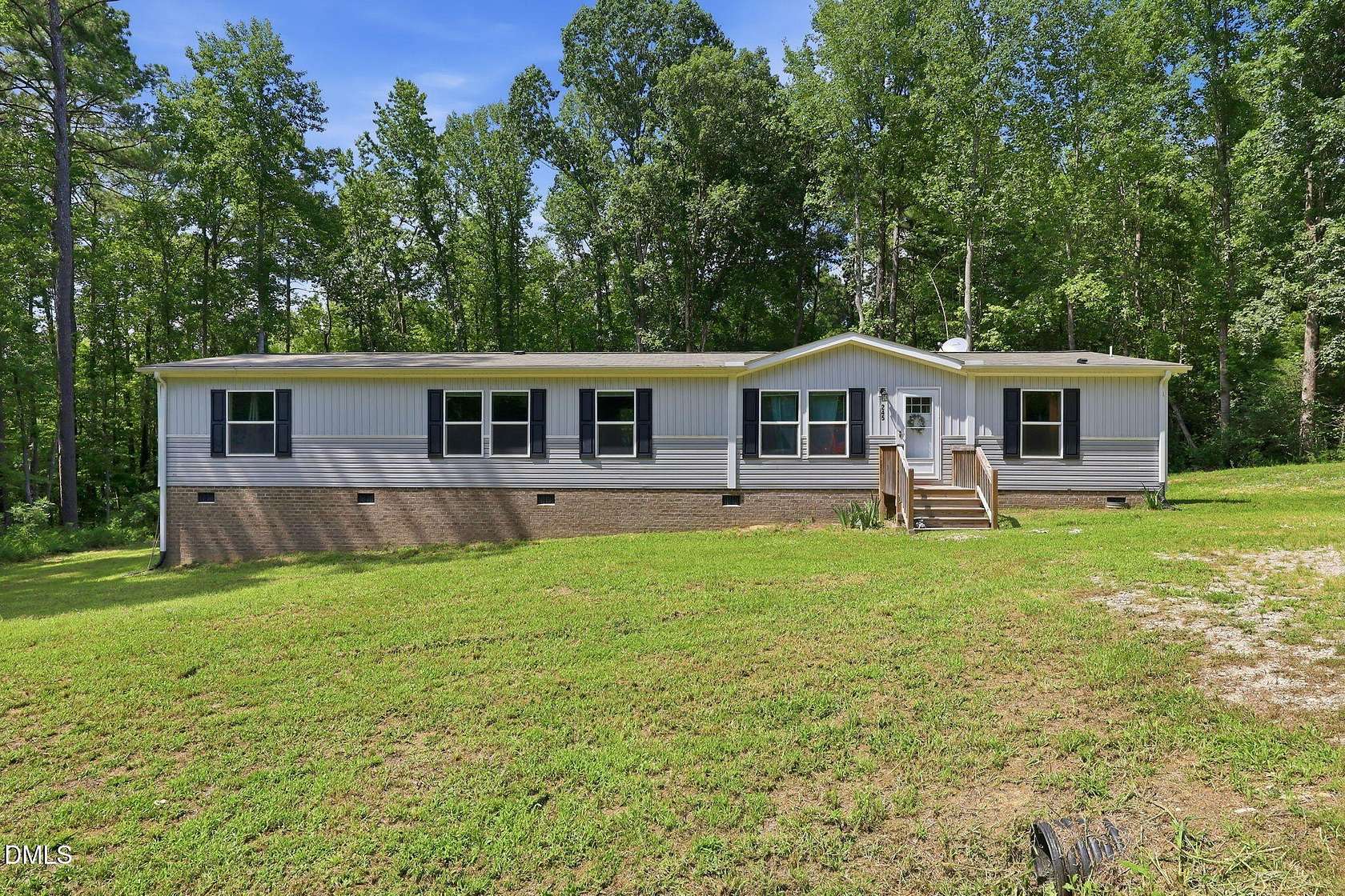 6.6 Acres of Land with Home for Sale in Franklinton, North Carolina