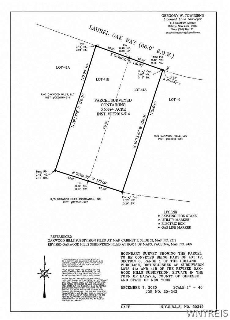 0.6 Acres of Residential Land for Sale in Batavia, New York