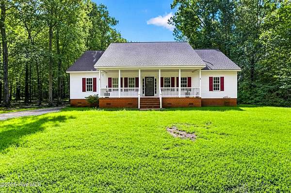 3.25 Acres of Land with Home for Sale in Hertford, North Carolina