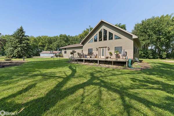 7.46 Acres of Land with Home for Sale in Osage, Iowa
