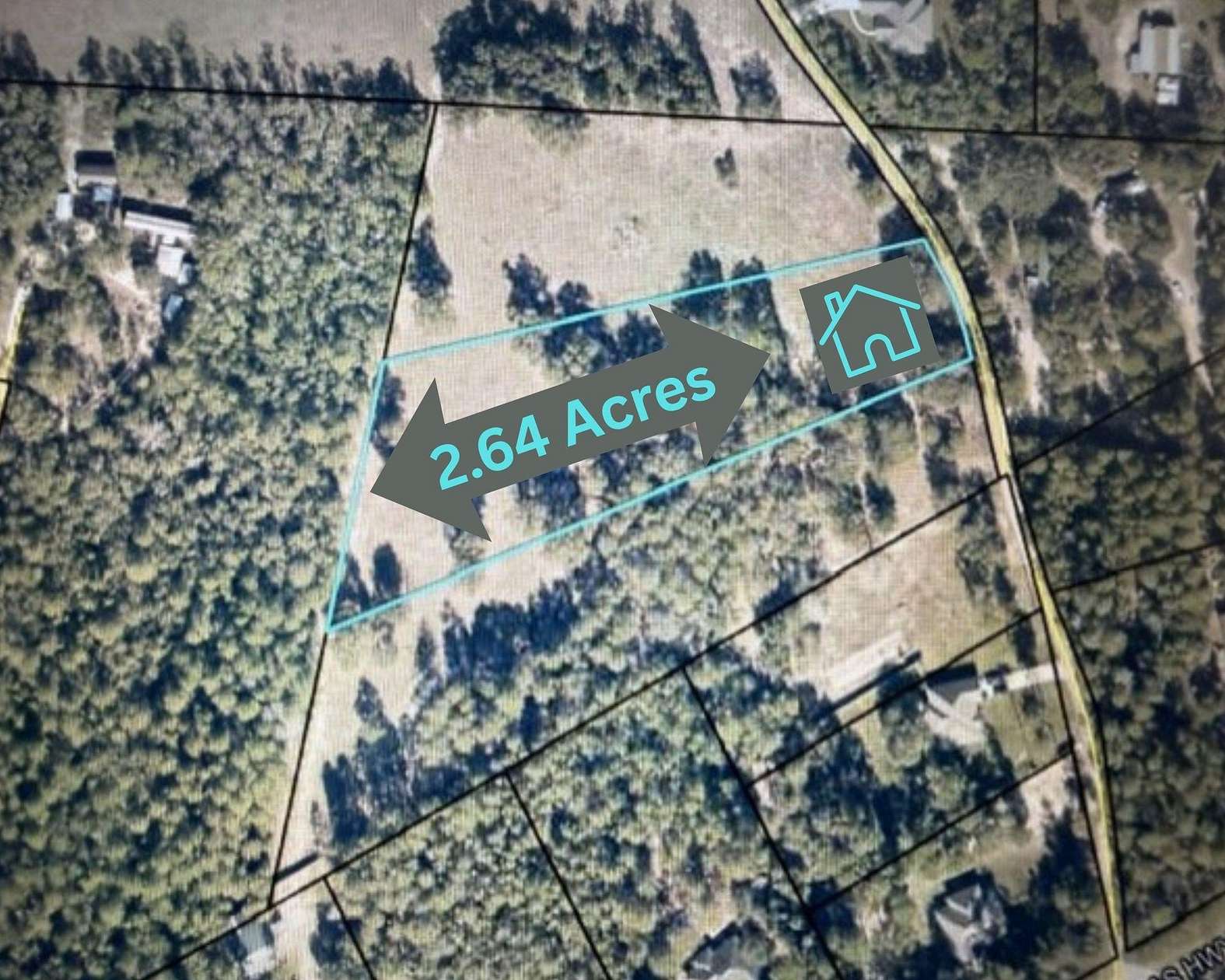 2.64 Acres of Land with Home for Sale in Crestview, Florida