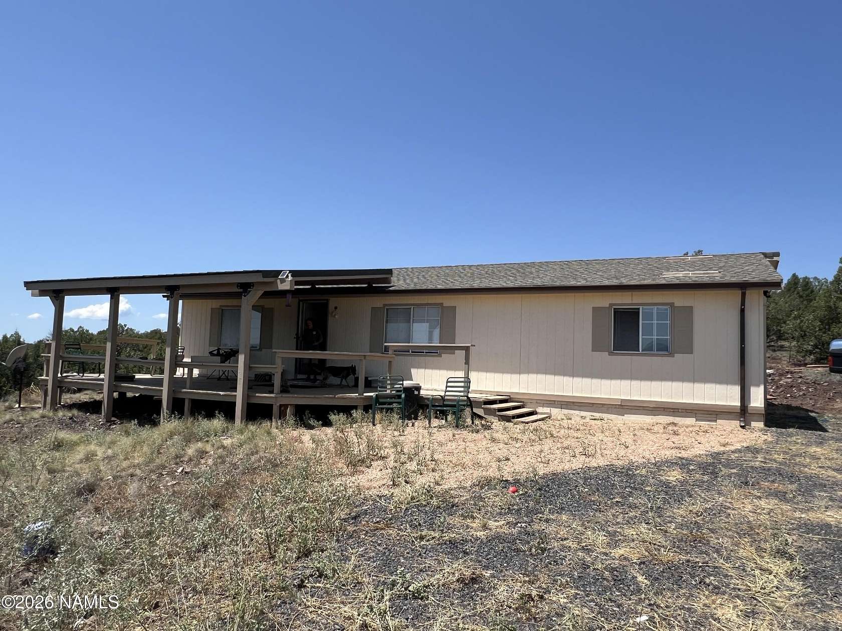 4.77 Acres of Land with Home for Sale in Ash Fork, Arizona