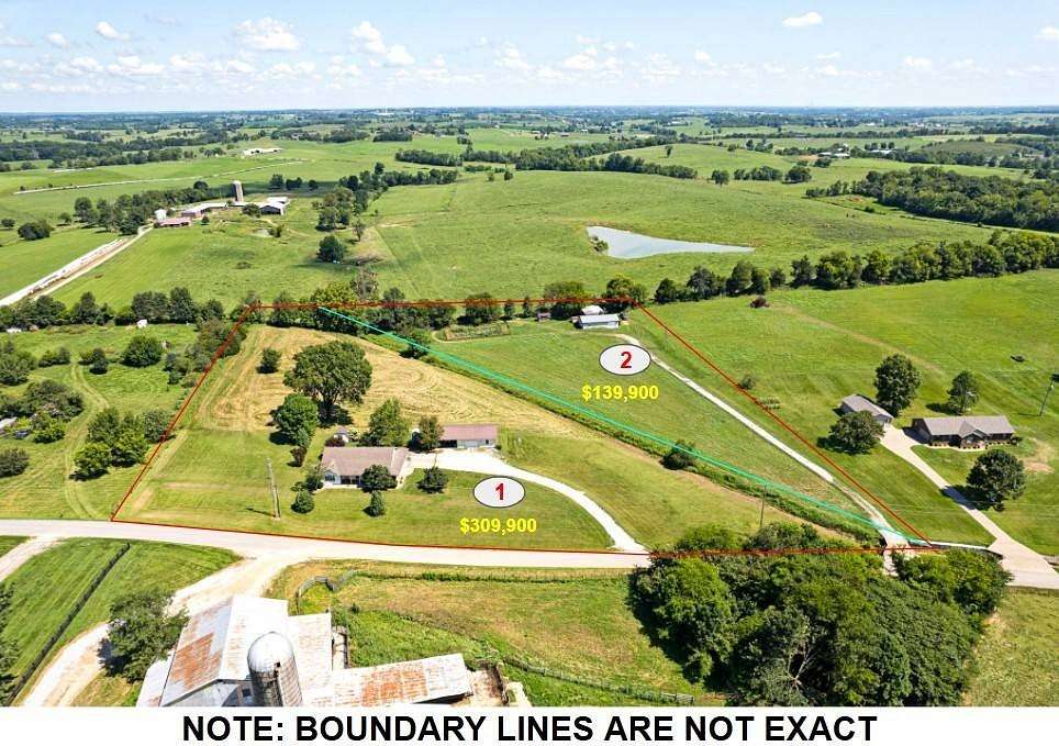 5.82 Acres of Land with Home for Sale in Lebanon, Kentucky