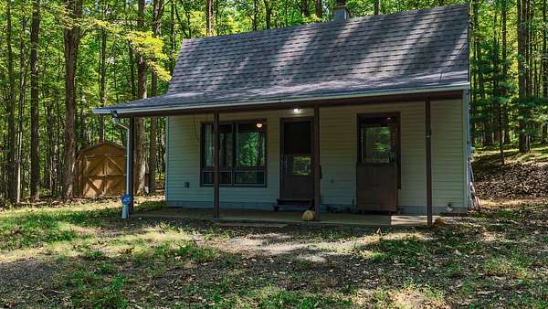 4.66 Acres of Land with Home for Sale in Baldwin, Michigan