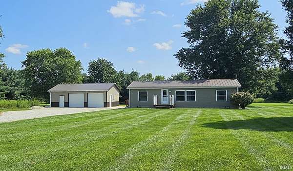 5.12 Acres of Land with Home for Sale in Plymouth, Indiana