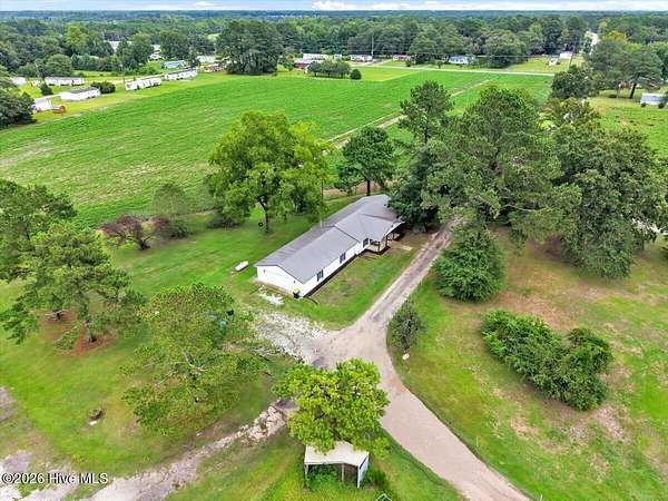 9.39 Acres of Land with Home for Sale in Beulaville, North Carolina
