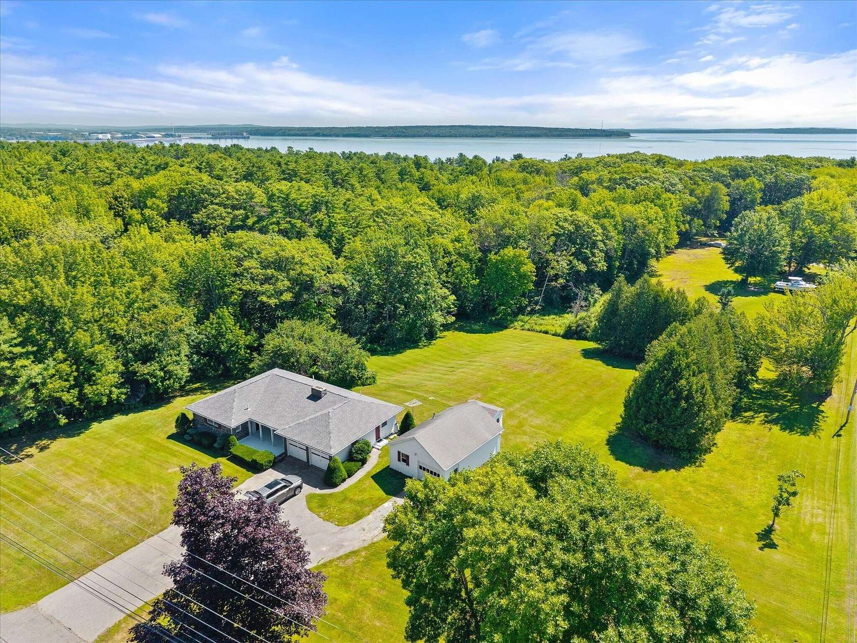 2.35 Acres of Land with Home for Sale in Searsport, Maine