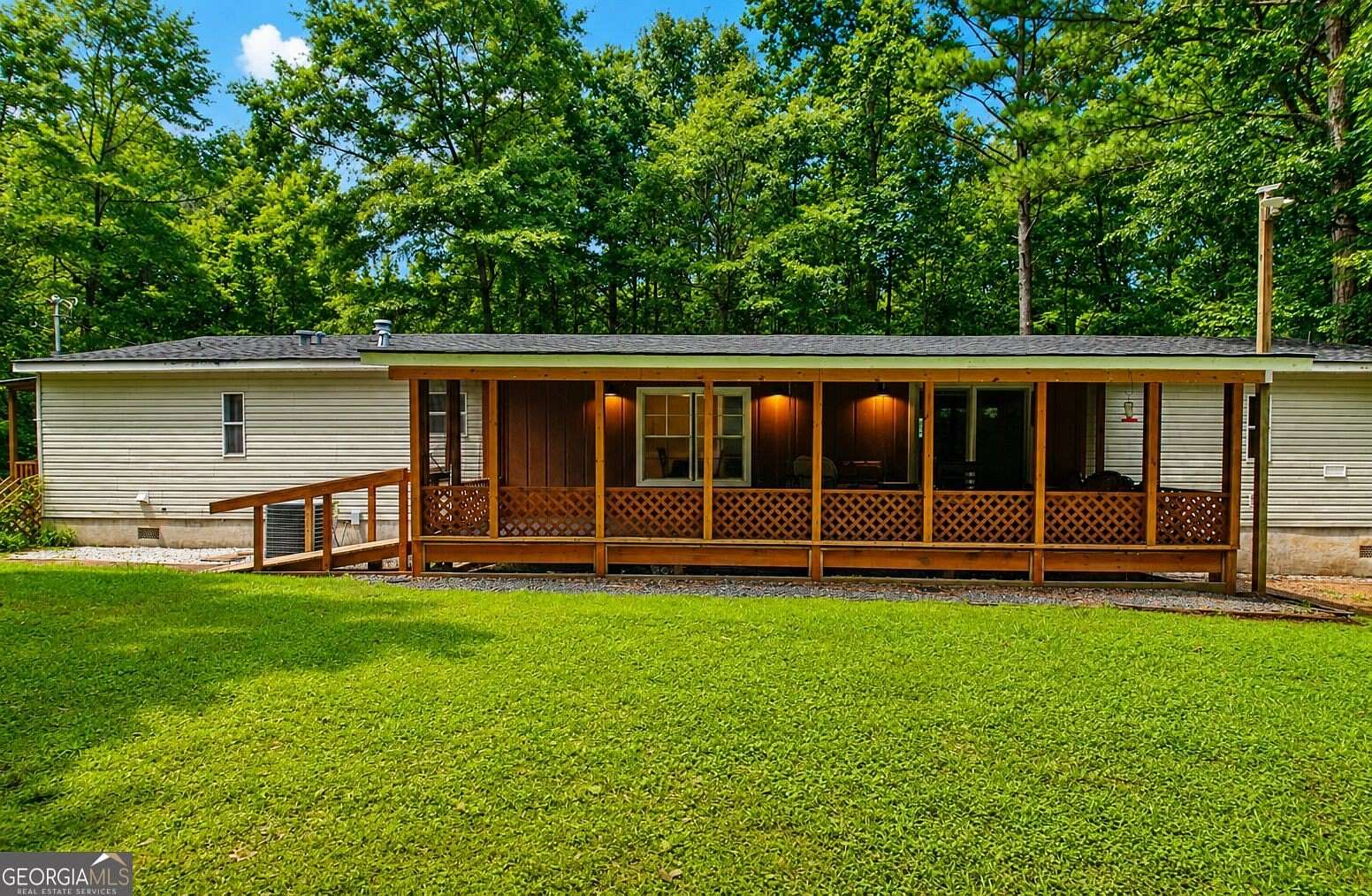 18.7 Acres of Land with Home for Sale in Woodbury, Georgia