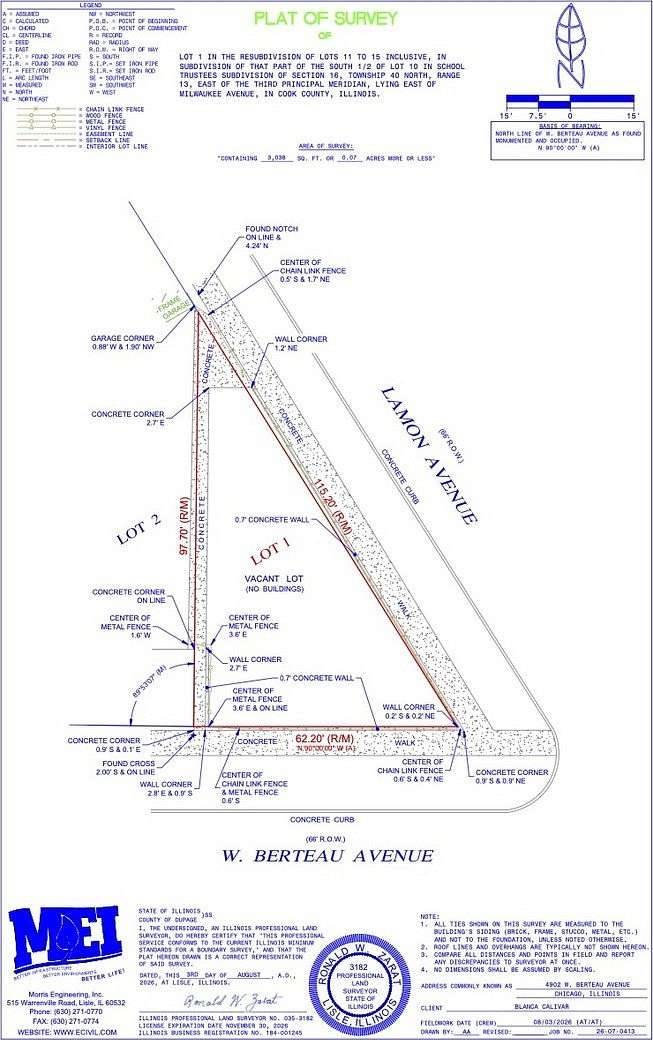 0.07 Acres of Residential Land for Sale in Chicago, Illinois