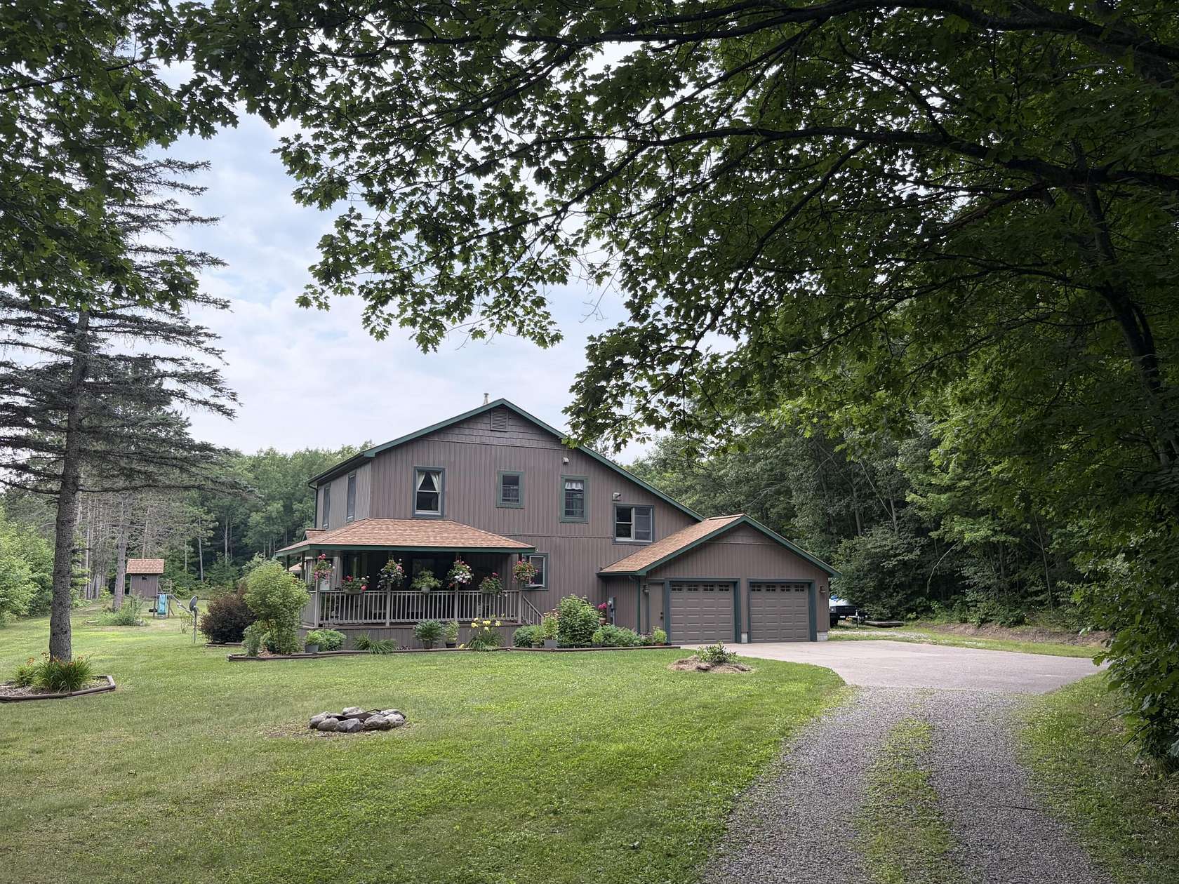 3.51 Acres of Land with Home for Sale in Rudyard, Michigan