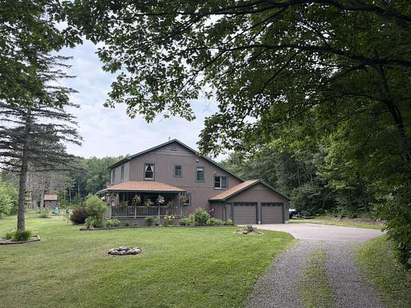3.51 Acres of Land with Home for Sale in Rudyard, Michigan