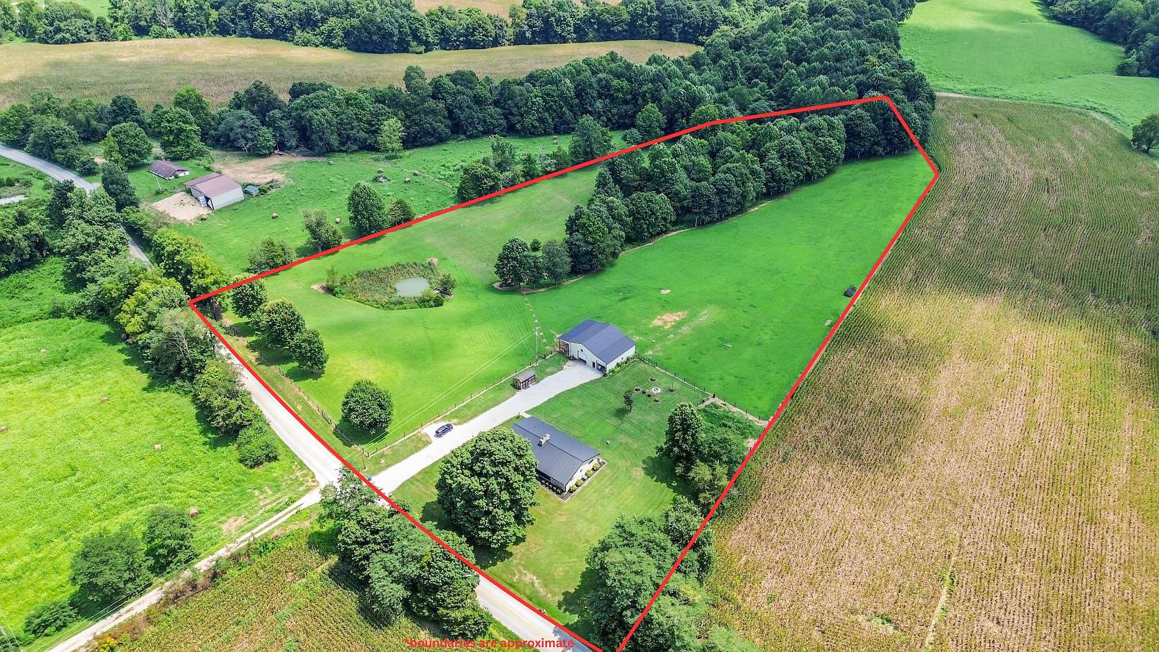 7 Acres of Land with Home for Sale in Nancy, Kentucky