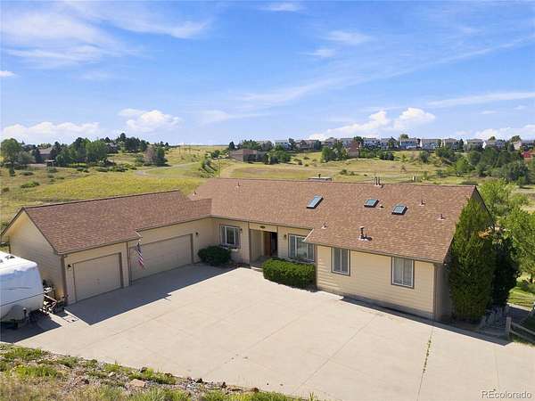4.82 Acres of Land with Home for Sale in Parker, Colorado