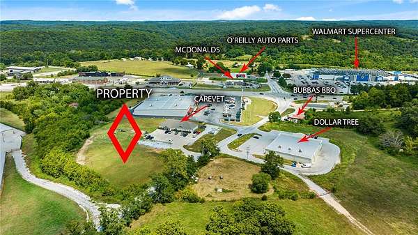 1 Acre of Commercial Land for Sale in Pineville, Missouri