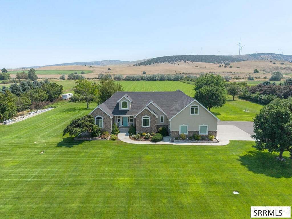 10 Acres of Land with Home for Sale in Shelley, Idaho