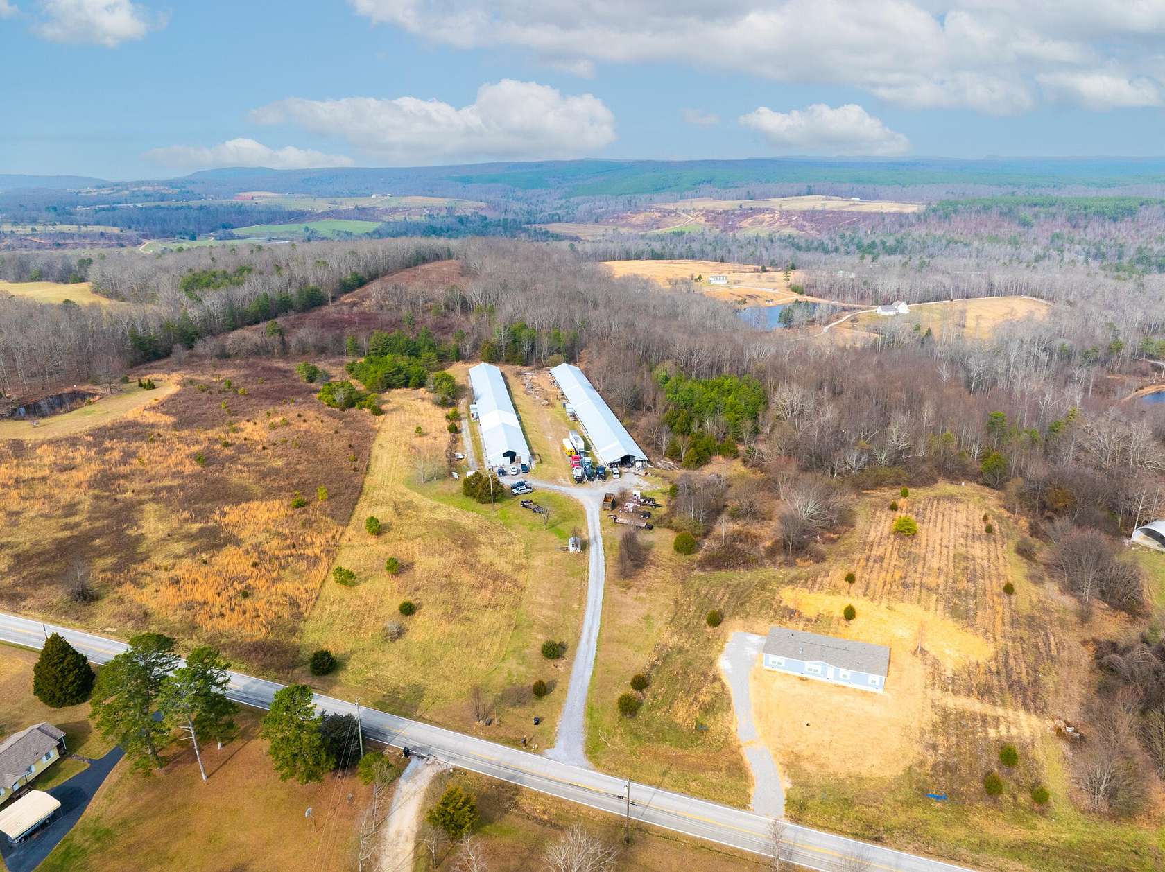 8.7 Acres of Land with Home for Sale in Soddy-Daisy, Tennessee