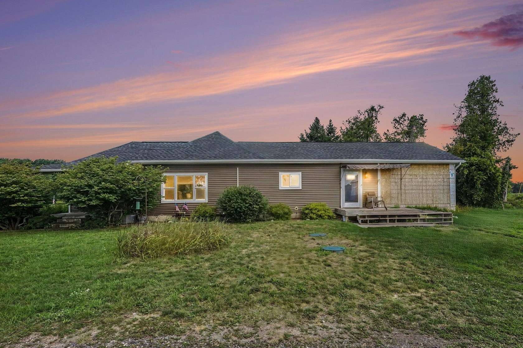 3 Acres of Land with Home for Sale in Sidney, Michigan
