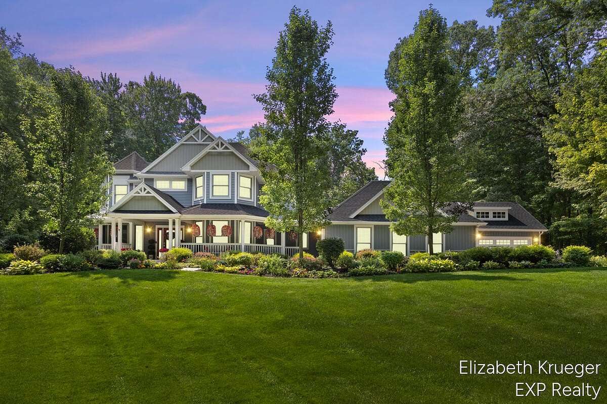 10.2 Acres of Land with Home for Sale in Rockford, Michigan
