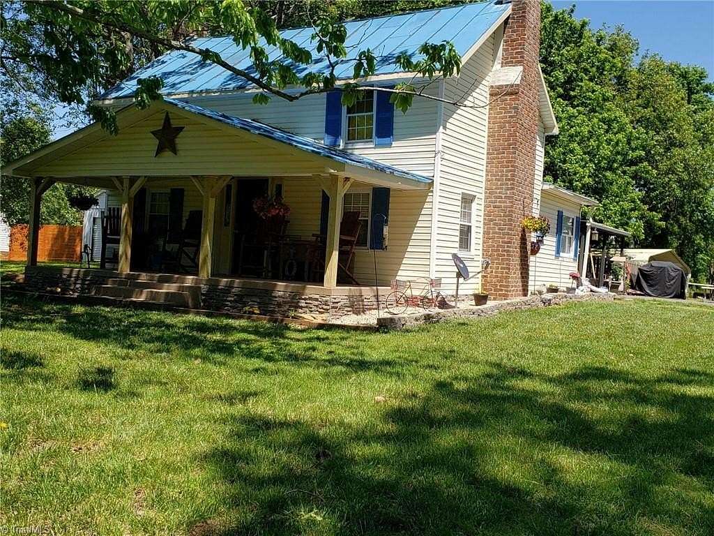 14.3 Acres of Land with Home for Sale in King, North Carolina