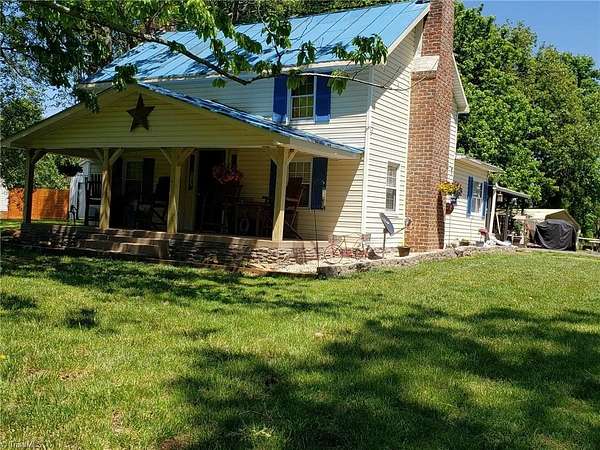 14.3 Acres of Land with Home for Sale in King, North Carolina