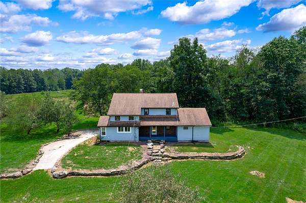 30.3 Acres of Land with Home for Sale in West Middlesex, Pennsylvania