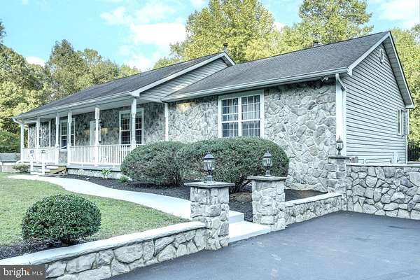 19.6 Acres of Land with Home for Lease in St. Leonard, Maryland