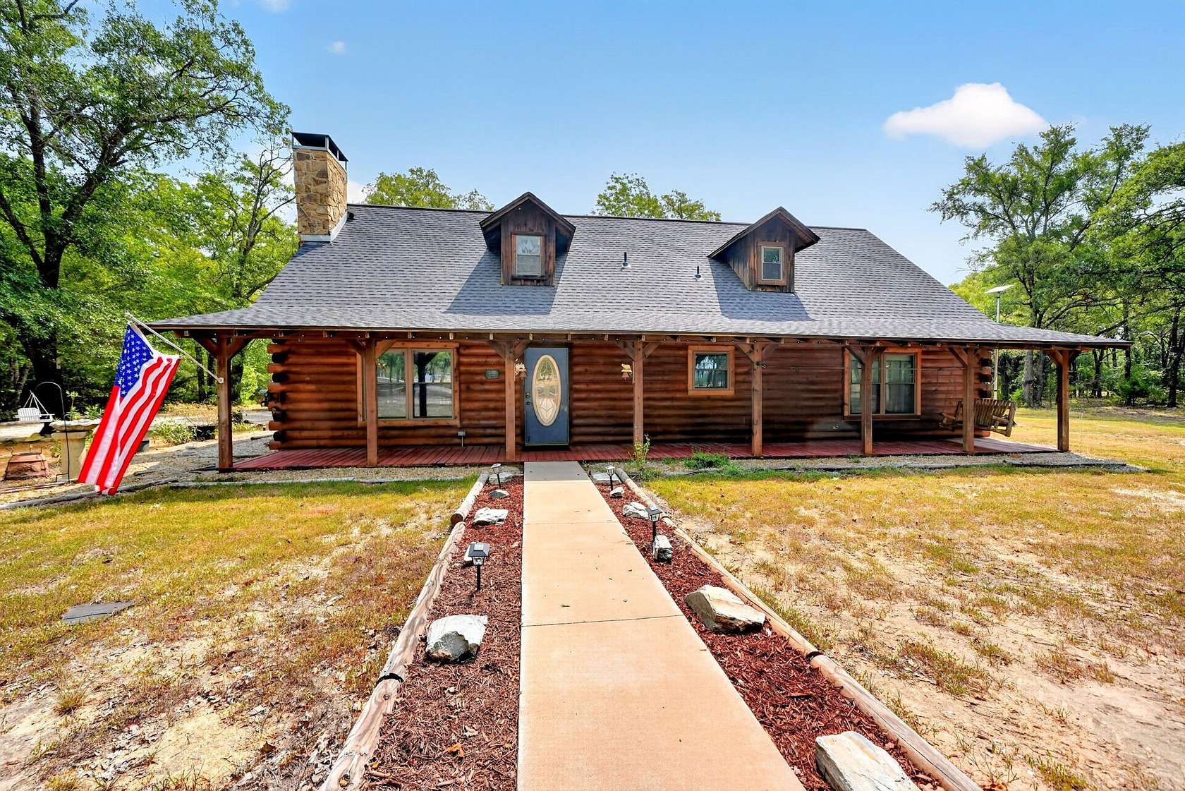 20.2 Acres of Land with Home for Sale in Quinlan, Texas