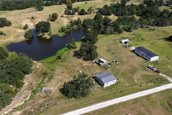 10.2 Acres of Land with Home for Sale in Teague, Texas