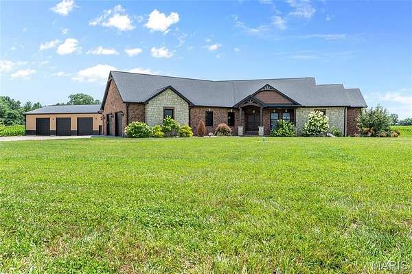 5 Acres of Land with Home for Sale in Troy, Illinois