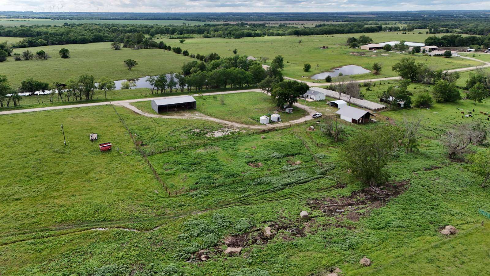 16 Acres of Land with Home for Sale in Bronson, Kansas