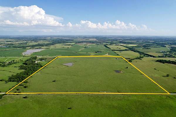 144 Acres of Recreational & Residential Land for Auction in Emporia, Kansas