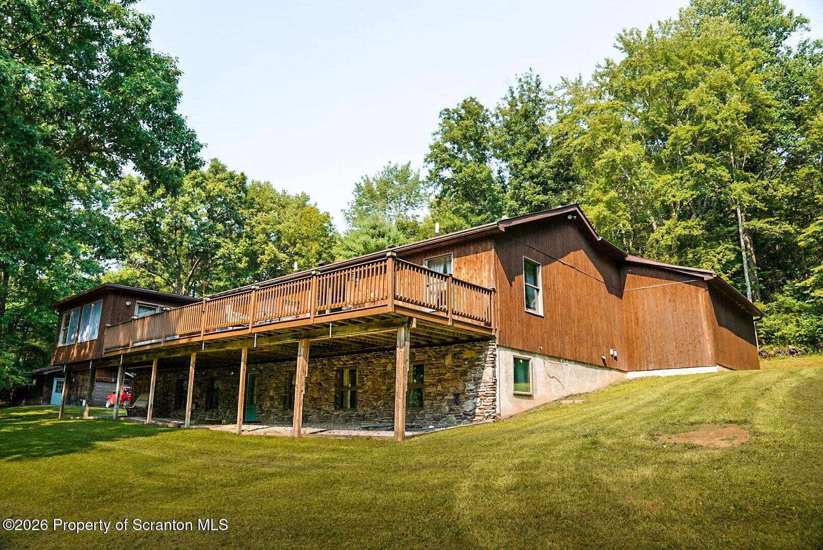 14.9 Acres of Land with Home for Sale in Factoryville, Pennsylvania
