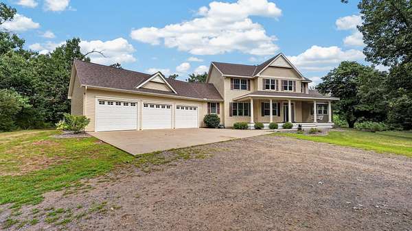 5 Acres of Land with Home for Sale in Zimmerman, Minnesota