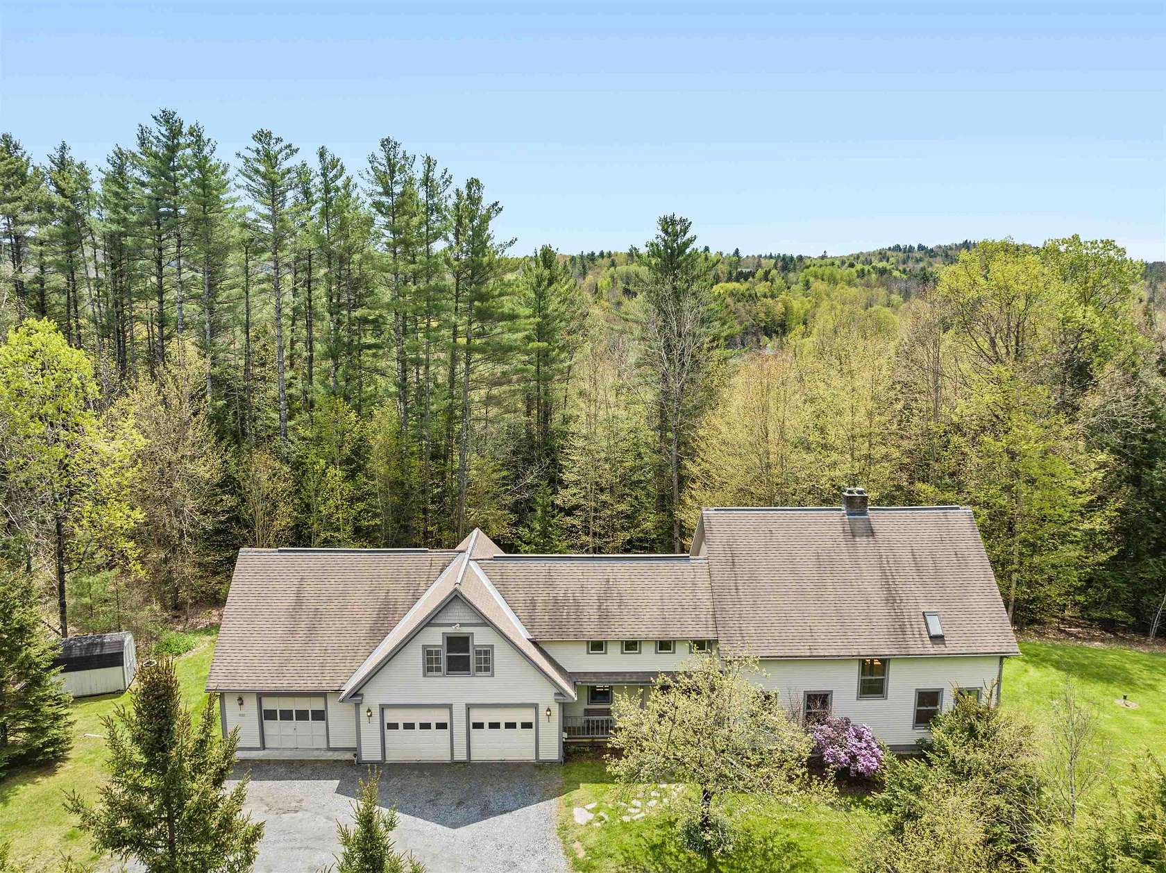 10.2 Acres of Land with Home for Sale in Waterbury, Vermont