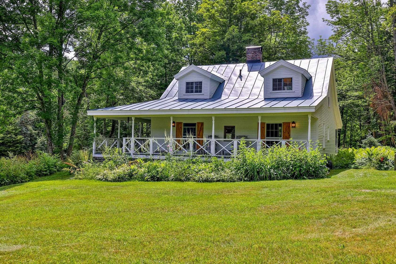 15.1 Acres of Recreational Land with Home for Sale in Stockbridge, Vermont