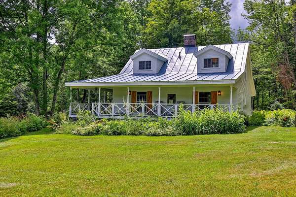 15.1 Acres of Recreational Land with Home for Sale in Stockbridge, Vermont