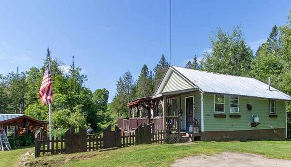 9.85 Acres of Land with Home for Sale in Wheelock, Vermont